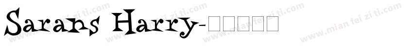 Sarans Harry字体转换